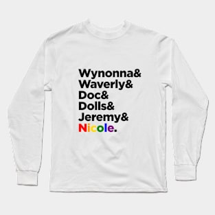 Wynonna Earp and the gang tshirt Long Sleeve T-Shirt